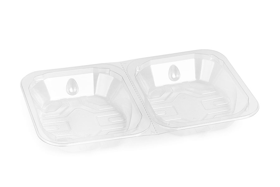 Envase de plástico bipack
